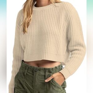 Cropped sweater